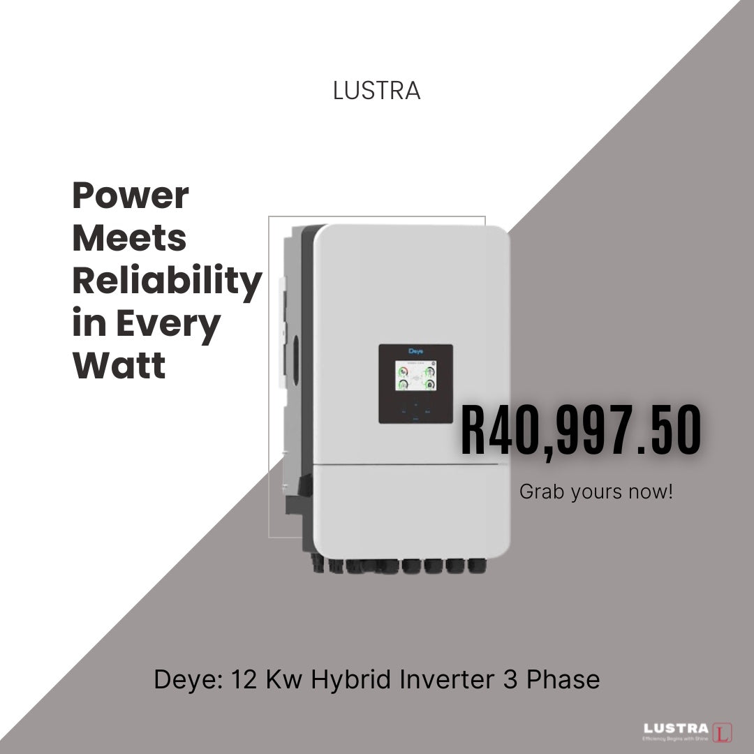Deye: 12 Kw Hybrid Inverter 3 Phase